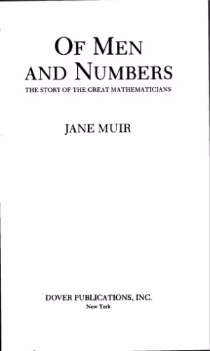 خرید و دانلود نسخه کامل کتاب Of Men and Numbers: The Story of the Great Mathematicians