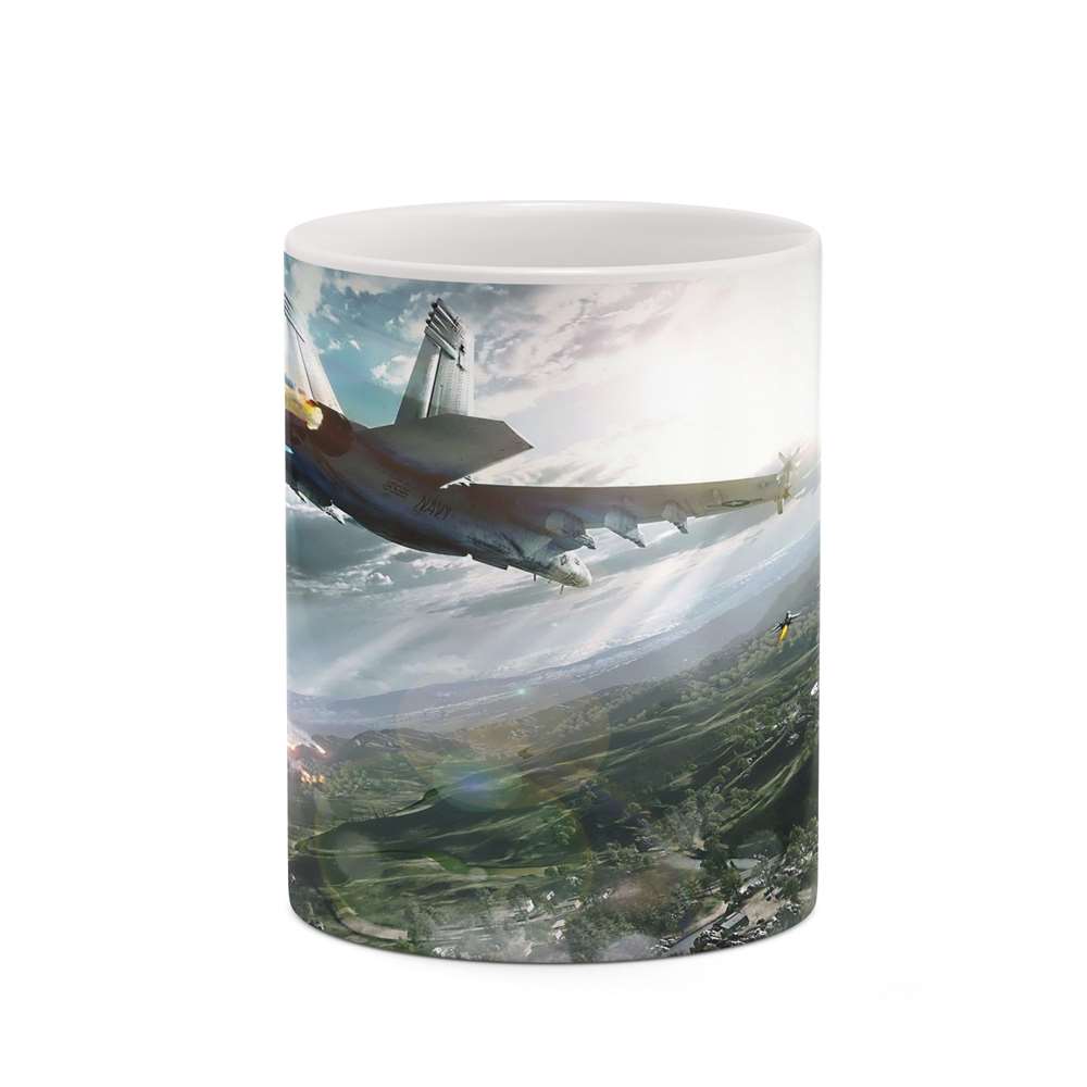 ماگ کاکتی طرح هواپیمای جنگنده مدل mgh20380