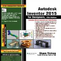 خرید و دانلود نسخه کامل کتاب Autodesk Inventor 2015 for Designers
