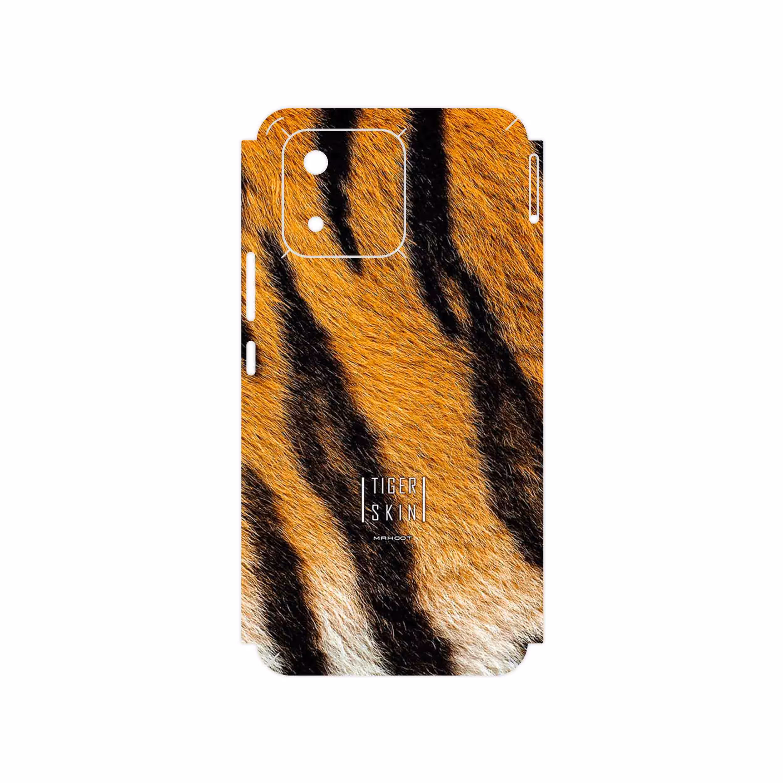 برچسب پوششی ماهوت مدل Tiger Skin مناسب برای گوشی موبایل آنر X5