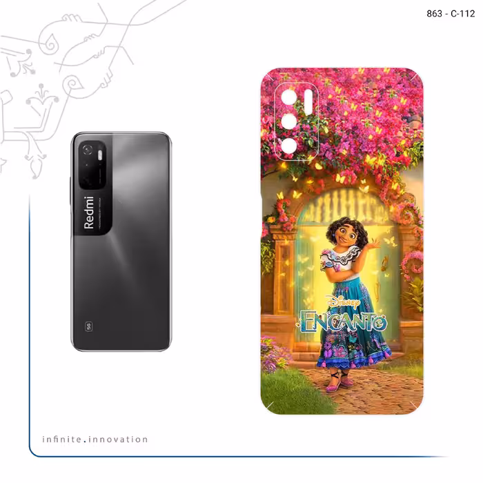 برچسب پوششی ماهوت مدل Encanto مناسب برای گوشی موبایل شیائومی Redmi Note 11SE