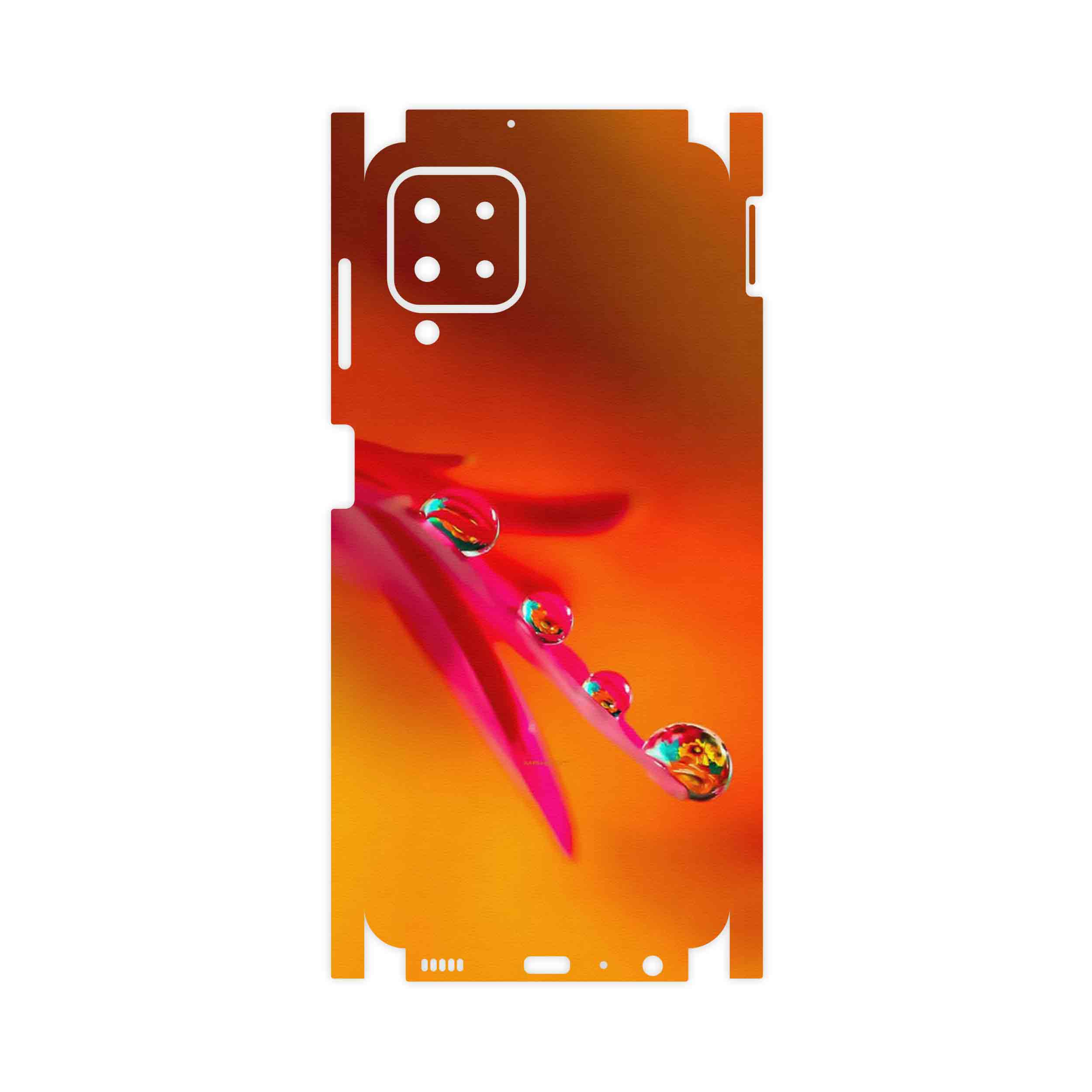 برچسب پوششی ماهوت مدل Plant dew-FullSkin مناسب برای گوشی موبایل سامسونگ Galaxy A22 4G