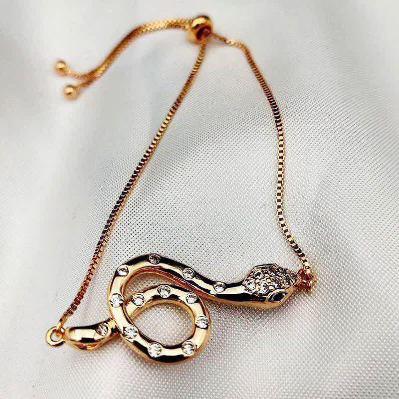 دستبند جواهری آسانسوری طرح ماری برند YSX مدل 10