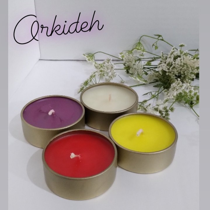 شمع قوطی عطری