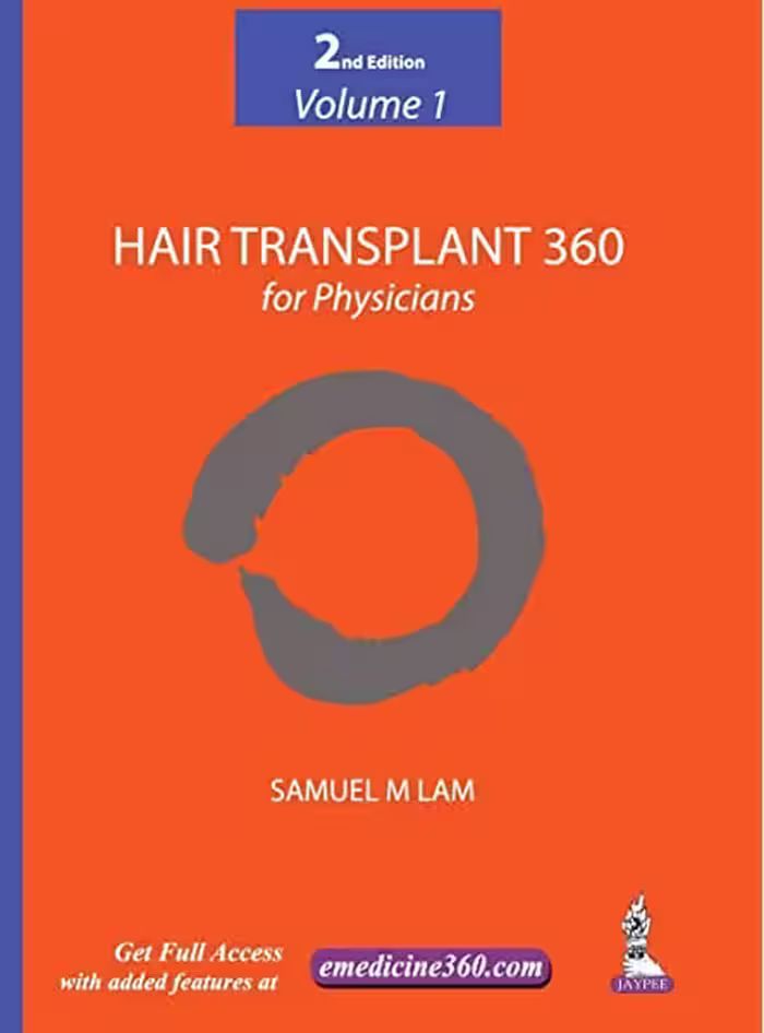 Hair Transplant 360 for Physicians Volume 1 -Original PDF Videos - کتاب پزشکی بهار