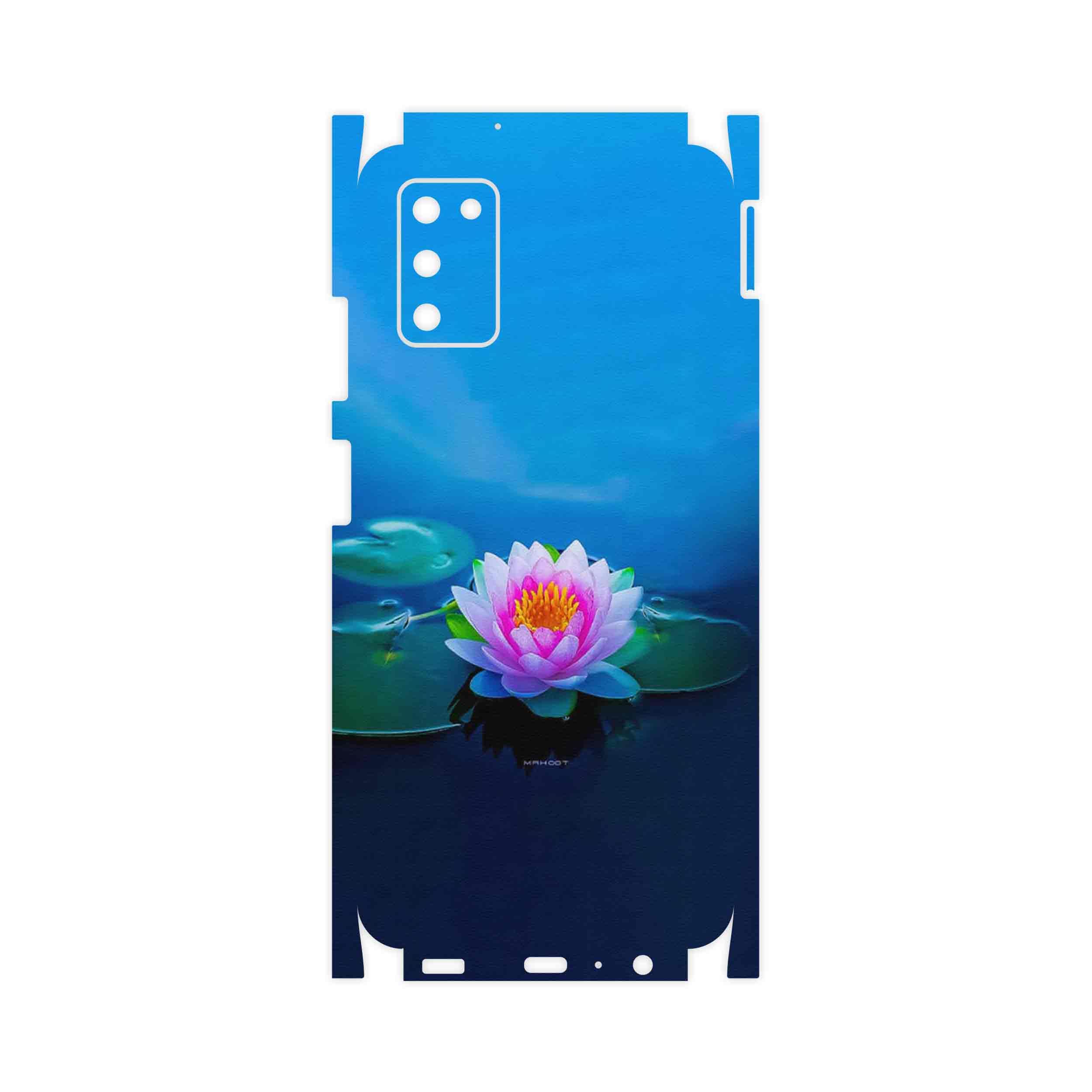 برچسب پوششی ماهوت مدل Lotus-FullSkin مناسب برای گوشی موبایل سامسونگ Galaxy A03S