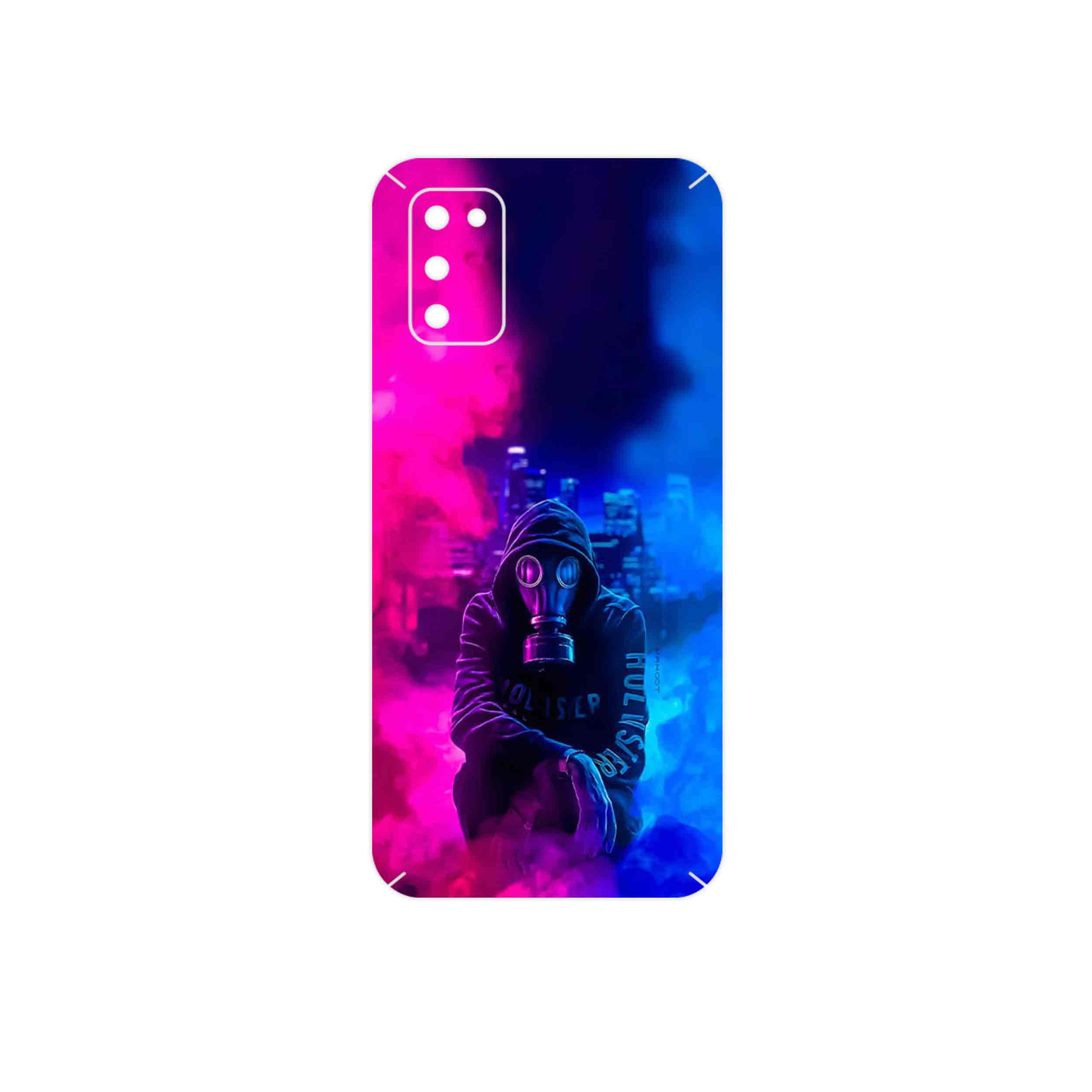 برچسب پوششی ماهوت مدل Smoke Rainbow Digital Art 2 مناسب برای گوشی موبایل سامسونگ Galaxy A02S