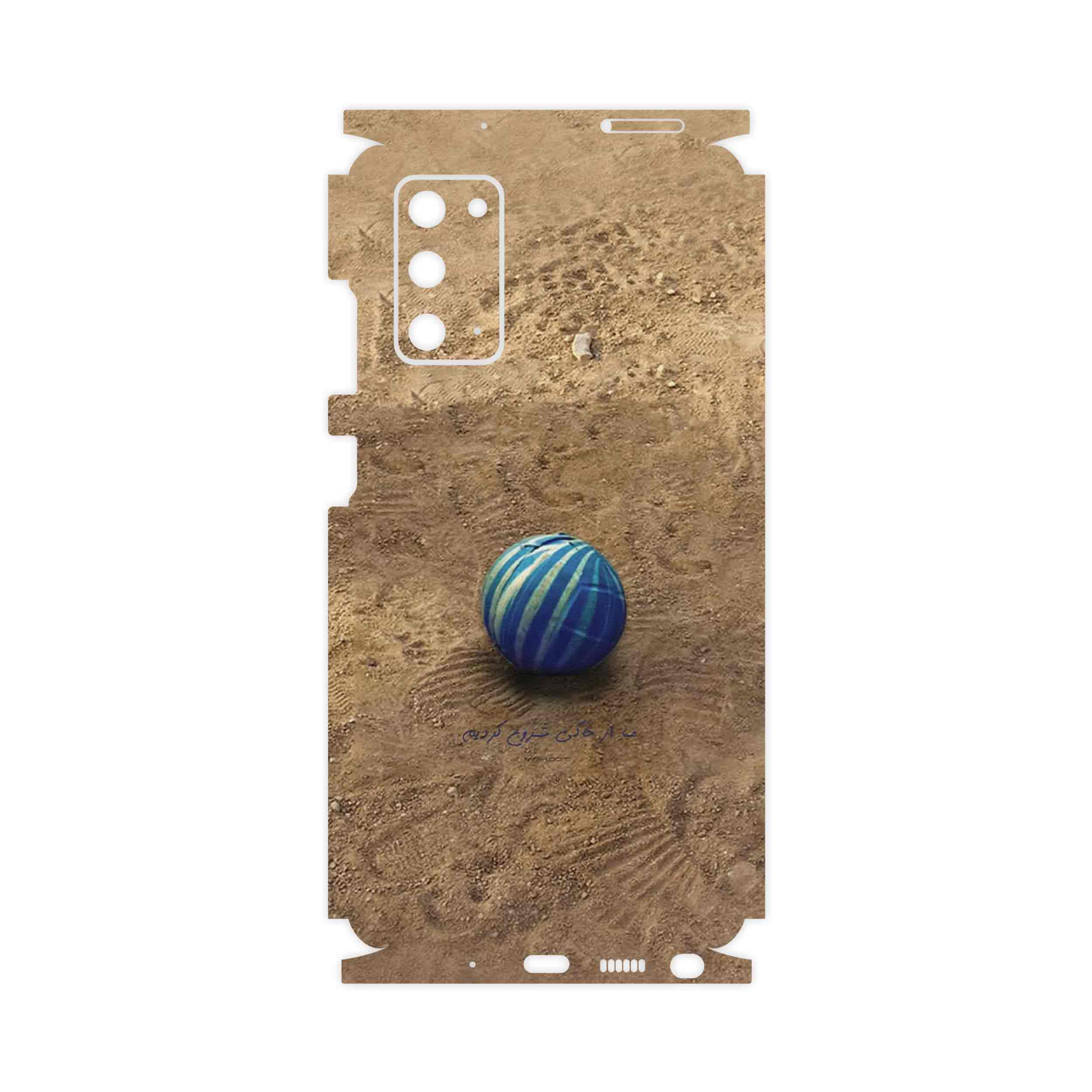 برچسب پوششی ماهوت مدل Ball Nostalgia-FullSkin مناسب برای گوشی موبایل سامسونگ Galaxy Note 20