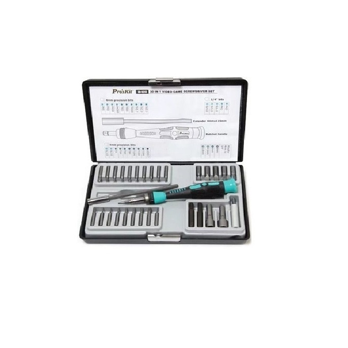 سری پیچ گوشتی پروسکیت مدل SD-9313 بسته 30 عددی