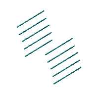 سازه رباتیک مدل شفت کد 6CM بسته 10عددی