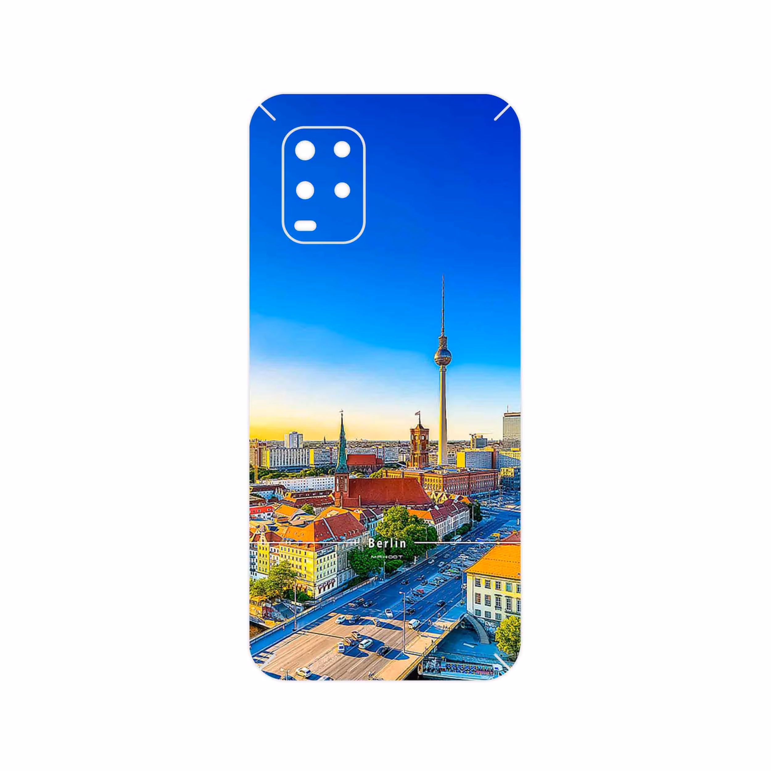برچسب پوششی ماهوت مدل City of Berlin مناسب برای گوشی موبایل شیائومی Mi 10 Lite 5G
