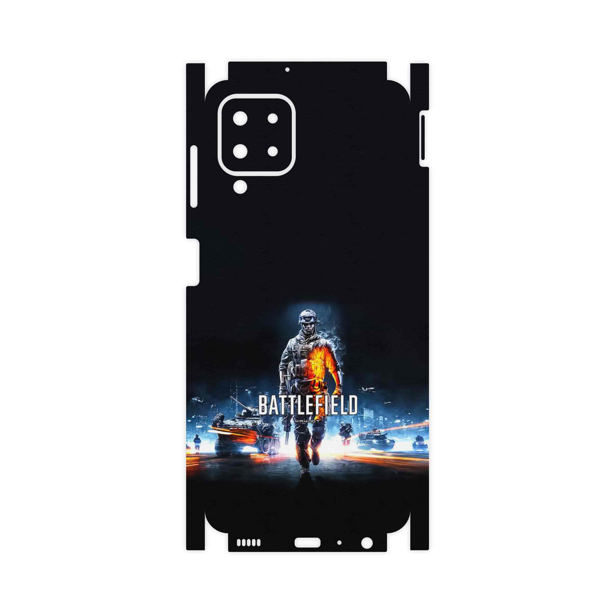 برچسب پوششی ماهوت مدل Battlefield Game Series-FullSkin مناسب برای گوشی موبایل سامسونگ Galaxy A22 4G