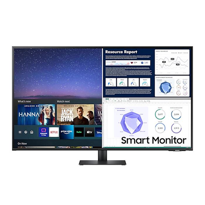 مانیتور هوشمند 43 اینچ سامسونگ مدل LS43AM700UMXUE