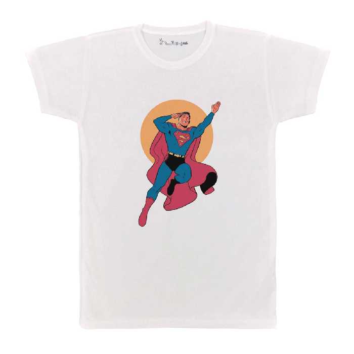 تی شرت بچگانه پرمانه طرح superman کد pmt.2867