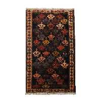 فرش قدیمی دستباف دو متری مدل واگیره کد 4010843
