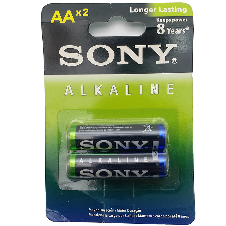 باتری قلمی 1.5V سونی Sony Alkaline مجموعه 2 عددی