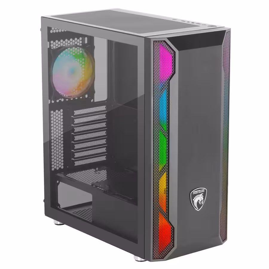 کیس گیمینگ گرین مدل GRIFFIN G2