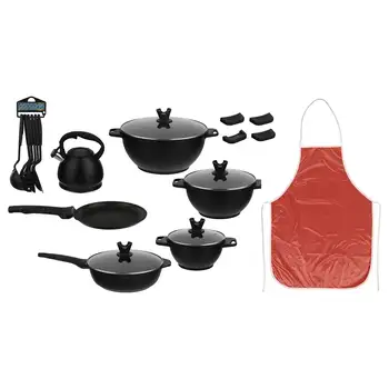 سرویس قابلمه 21 پارچه یو سی سی لایف مدل وک