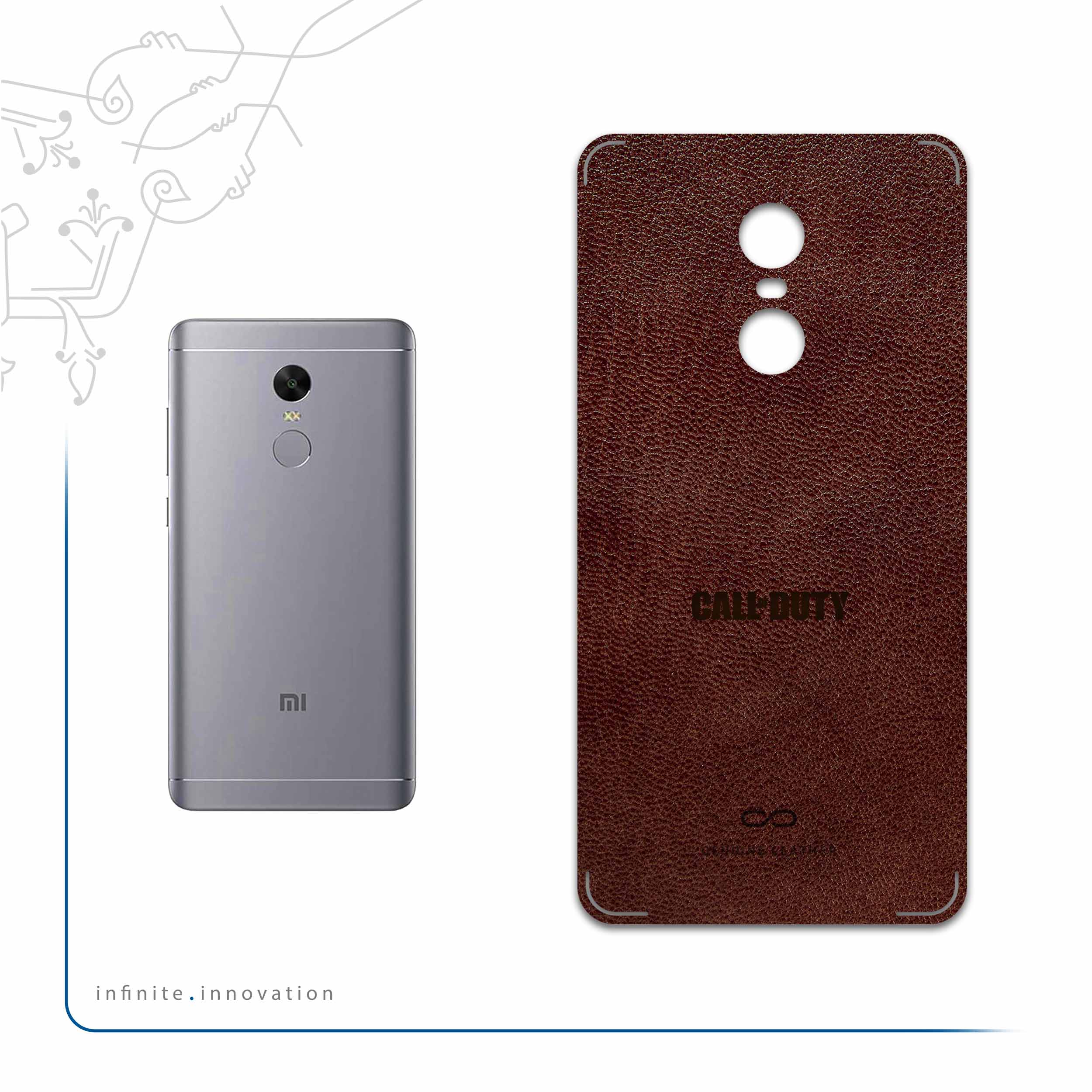 برچسب پوششی ماهوت مدل NL-CL_F_DUT مناسب برای گوشی موبایل شیائومی Redmi Note 4X