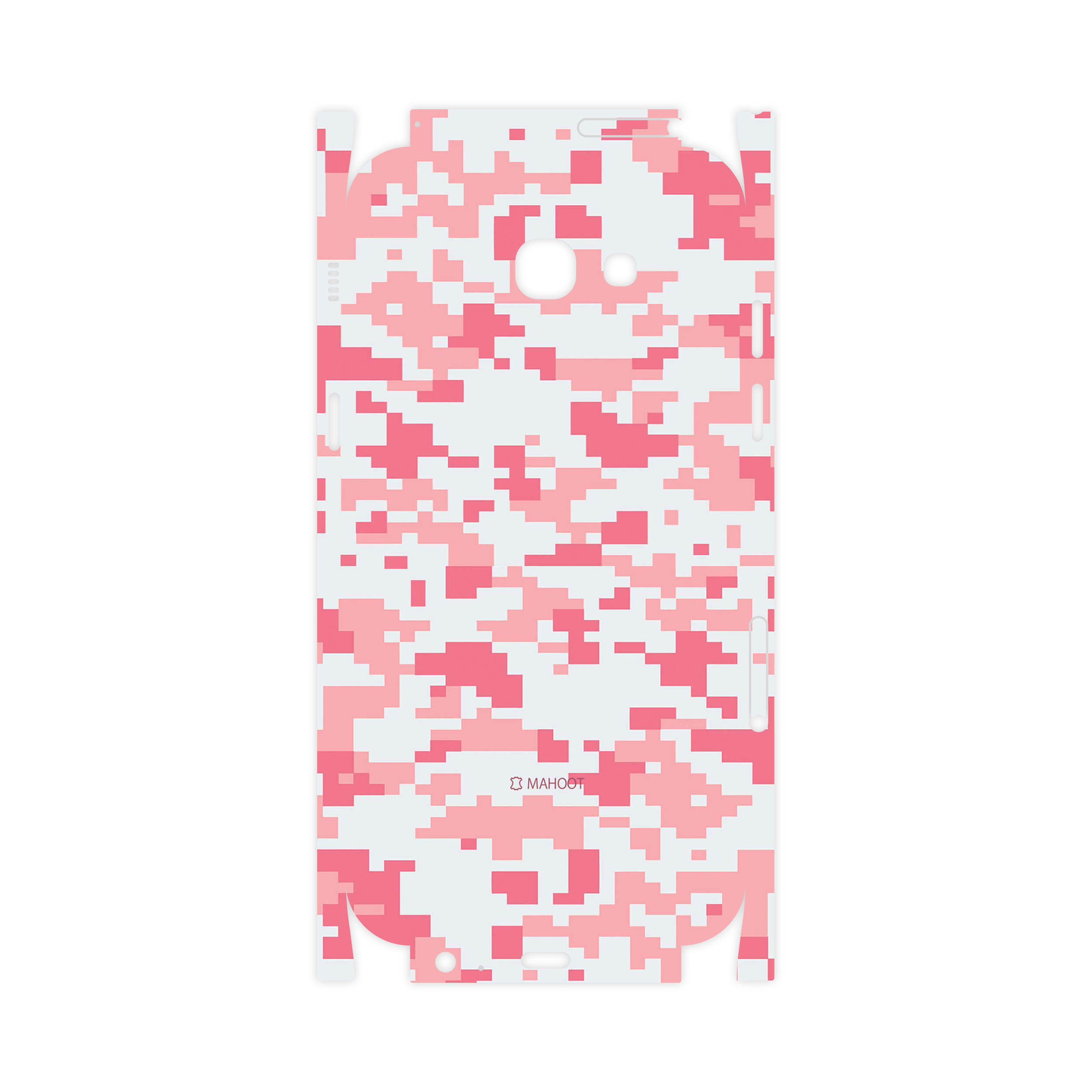 برچسب پوششی ماهوت مدل Army-Pink-pixel-FullSkin مناسب برای گوشی موبایل سامسونگ Galaxy A7 2017