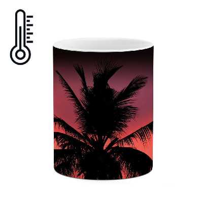 ماگ حرارتی طرح نخل مدل mgph01992