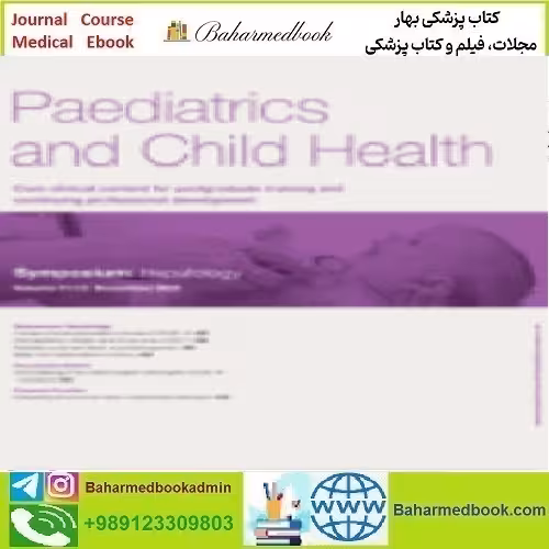 Paediatrics and Child Health Volume 31 Issue 1 to 12 2021 T