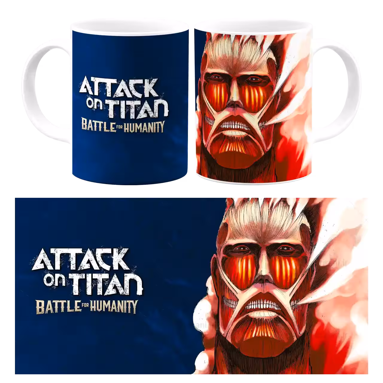 ماگ انیمه attack on titan مدل F 29