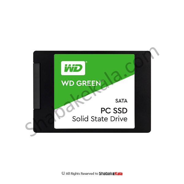 هارد SSD وسترن دیجیتال مدل GREEN WDS240G1G0A ظرفیت 240 گیگابایت