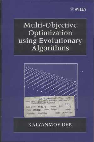[PDF] دانلود کتاب Multi-Objective Optimization Using Evolutionary Algorithms, 2001