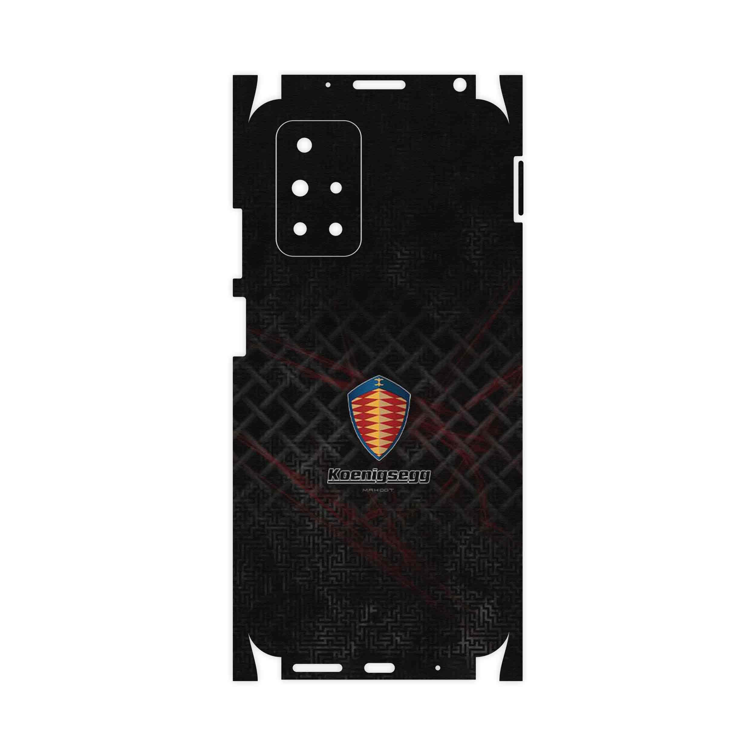 برچسب پوششی ماهوت مدل Koenigsegg Automotive AB-FullSkin مناسب برای گوشی موبایل شیائومی Redmi 10