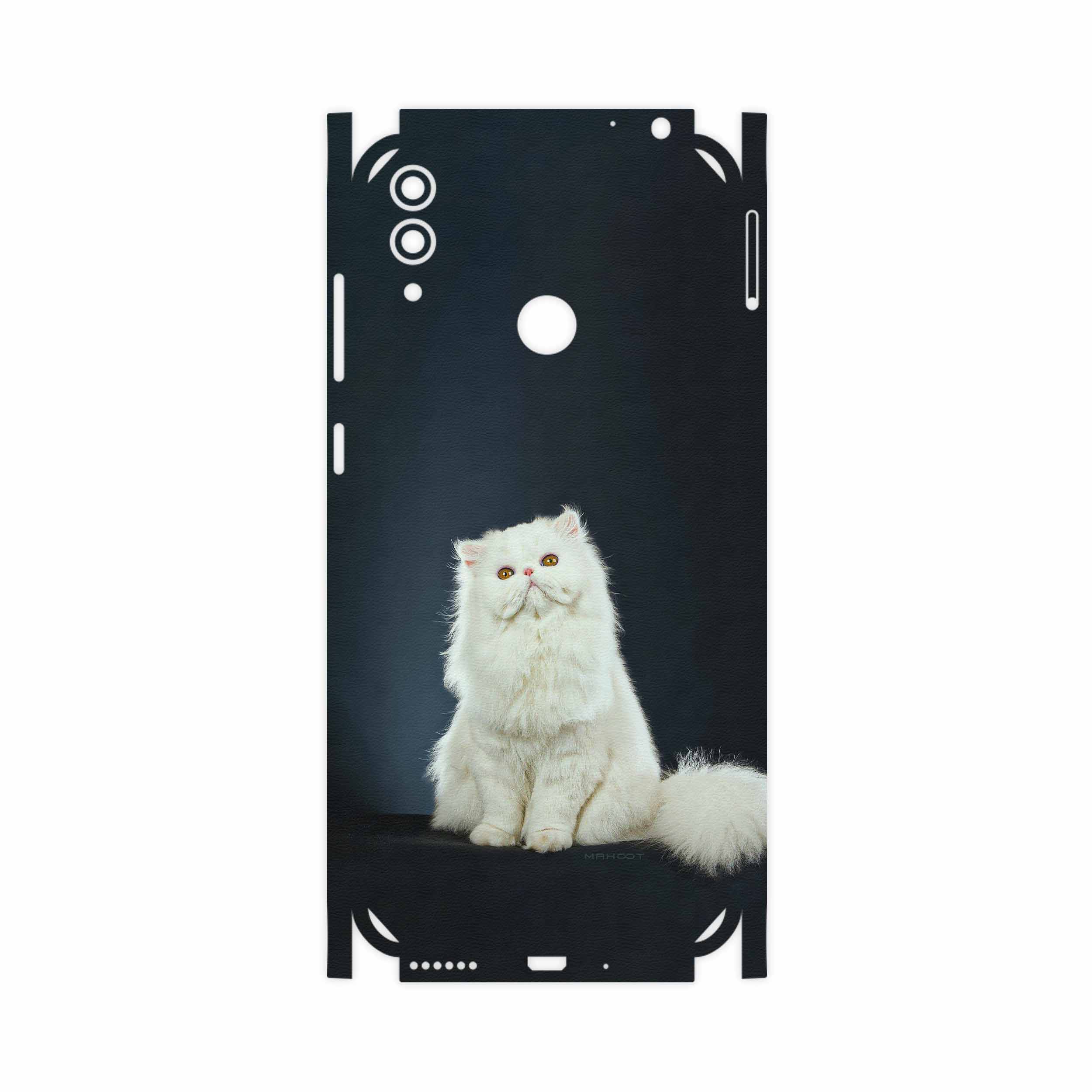 برچسب پوششی ماهوت مدل Persian cat-FullSkin مناسب برای گوشی موبایل آنر 8C