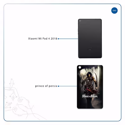 برچسب پوششی ماهوت مدل Prince of Persia مناسب برای تبلت شیائومی Mi Pad 4 2018