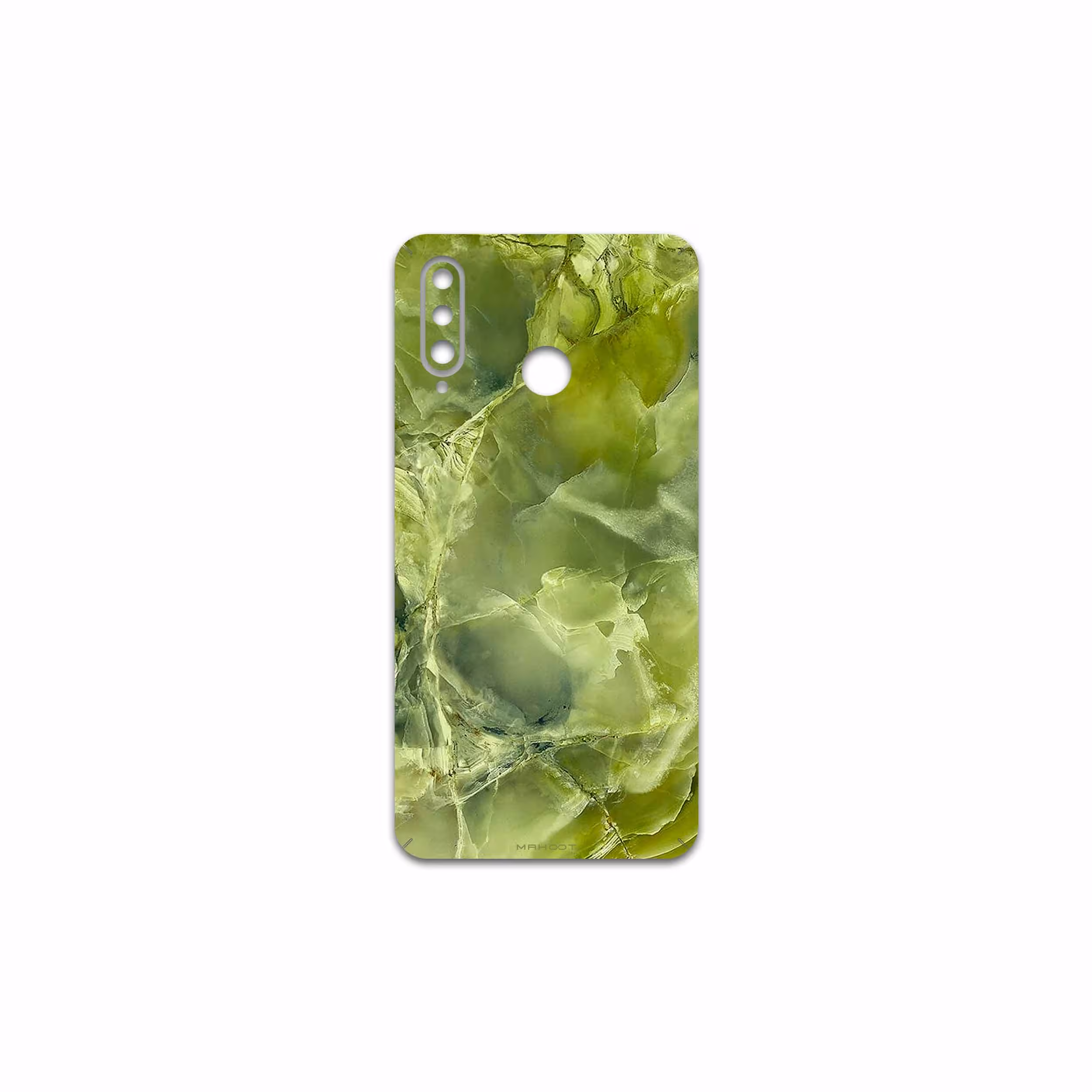 برچسب پوششی ماهوت مدل Green Crystal Marble مناسب برای گوشی موبایل هوآوی P30 Lite