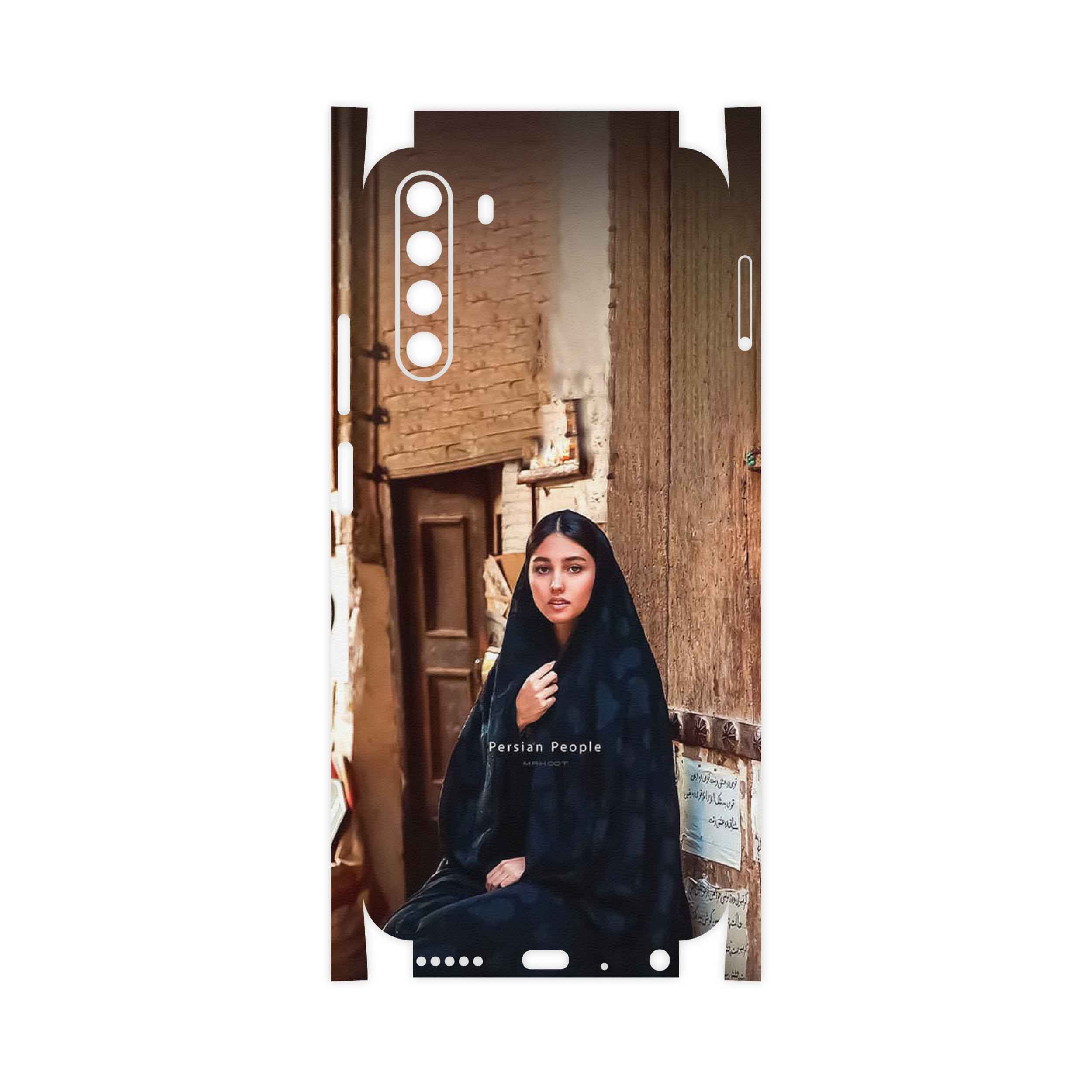 برچسب پوششی ماهوت مدل Portrait of an Iranian Woman-FullSkin مناسب برای گوشی موبایل جی پلاس X10