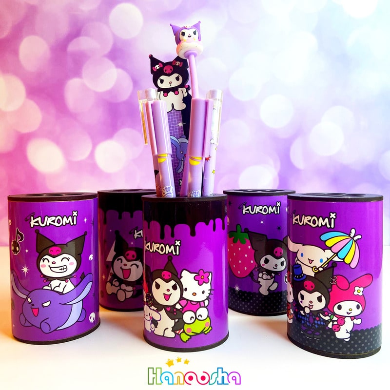 جامدادی رومیزی چوبی کرومی