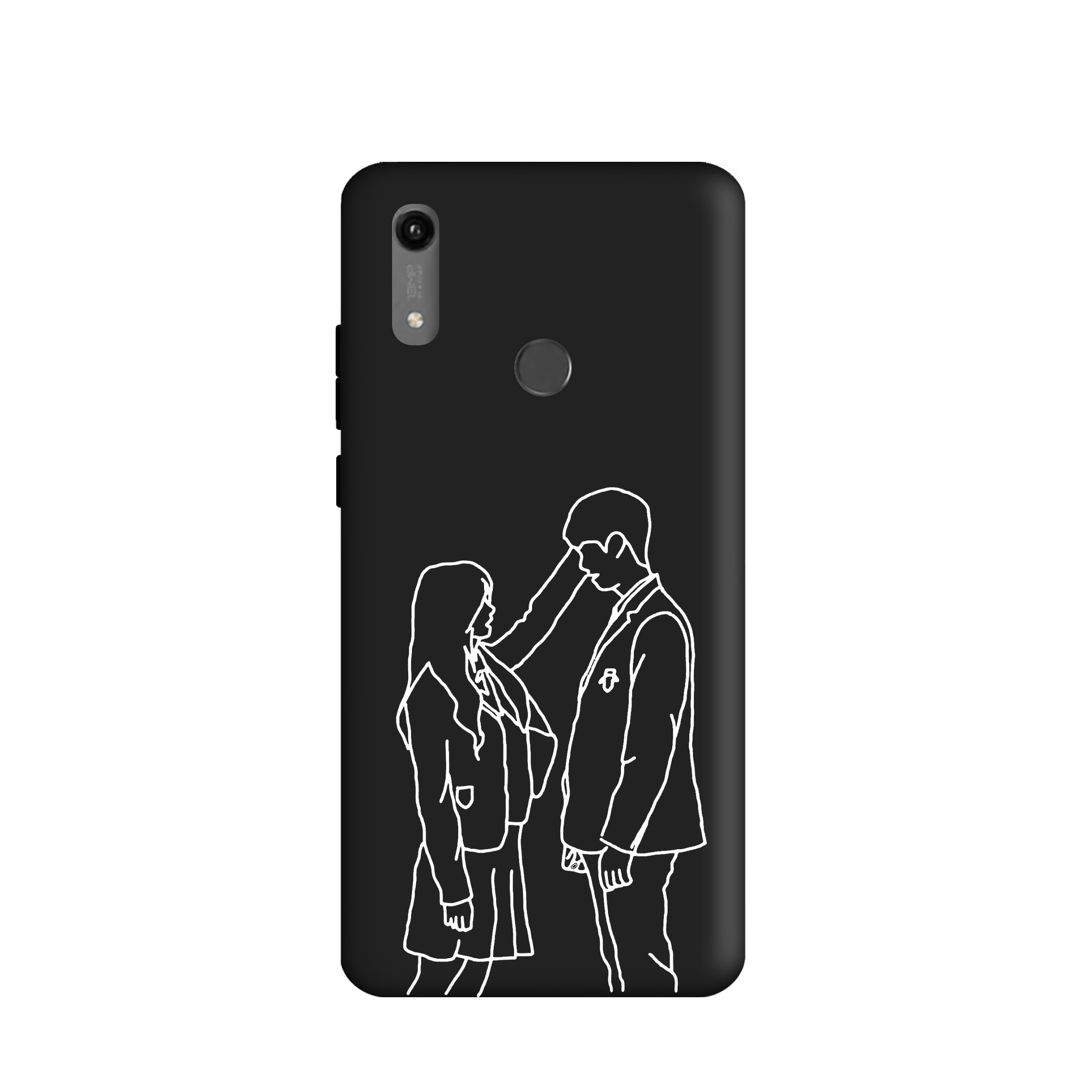 کاور طرح عاشقانه مینیمال  کد u166 مناسب برای گوشی موبایل هوآوی Y6 Prime 2019 / Y6 2019 / Y6S / آنر 8A 