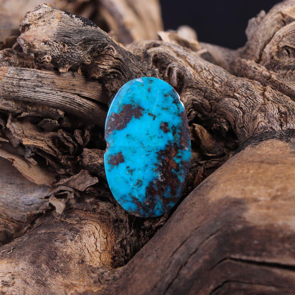 نگین فیروزه شجری کد 11997 - جواهری مشاهیر