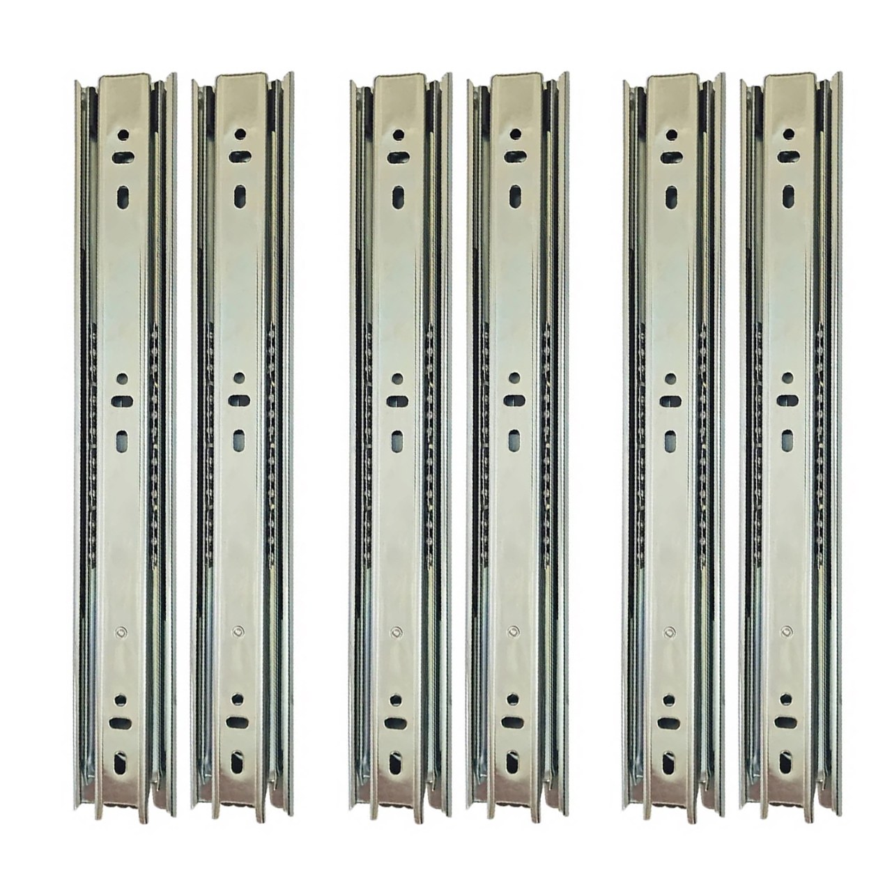 ریل ساچمه ای 40 سانت درجه 1 بسته 6 عددی 3 جفت