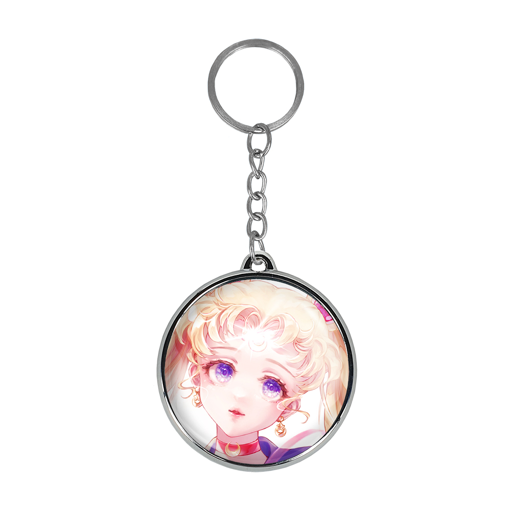 جاکلیدی خندالو طرح اوساگی تسوکینو انیمه سیلور مون مدل دوطرفه کد 1743617440