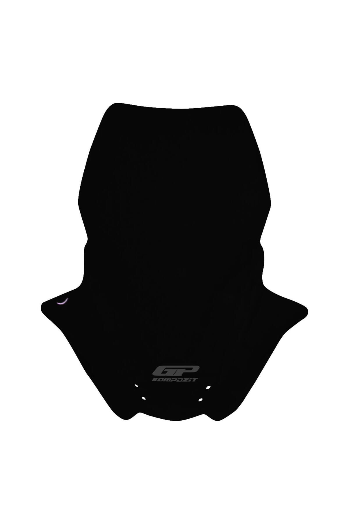 شیشه جلو موتورسیکلت مشکی GP کامپوزیت KTM DUKE 250 2011 2016 سازگار GP KOMPOZİT