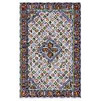 فرش دستباف 6 متری طرح جوشقانی مدل جنگلی کد 110