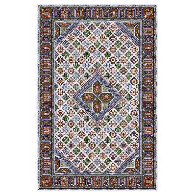 فرش دستباف 6 متری طرح جوشقانی مدل جنگلی کد 110