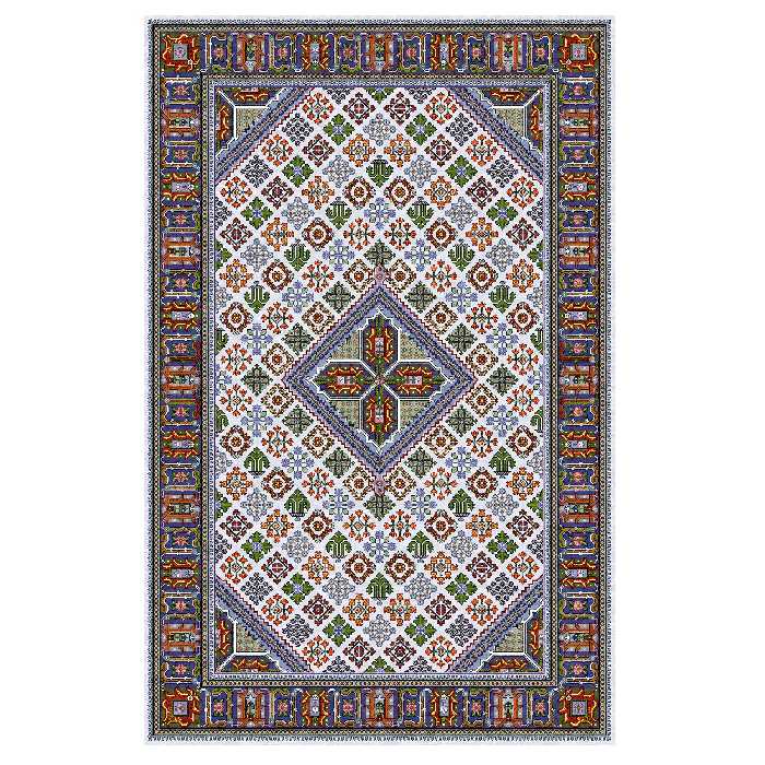 فرش دستباف 6 متری طرح جوشقانی مدل جنگلی کد 110