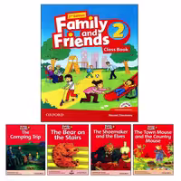 کتاب Family And Friends 2 اثر جمعی از نویسندگان انتشارات آرماندیس پنج جلدی