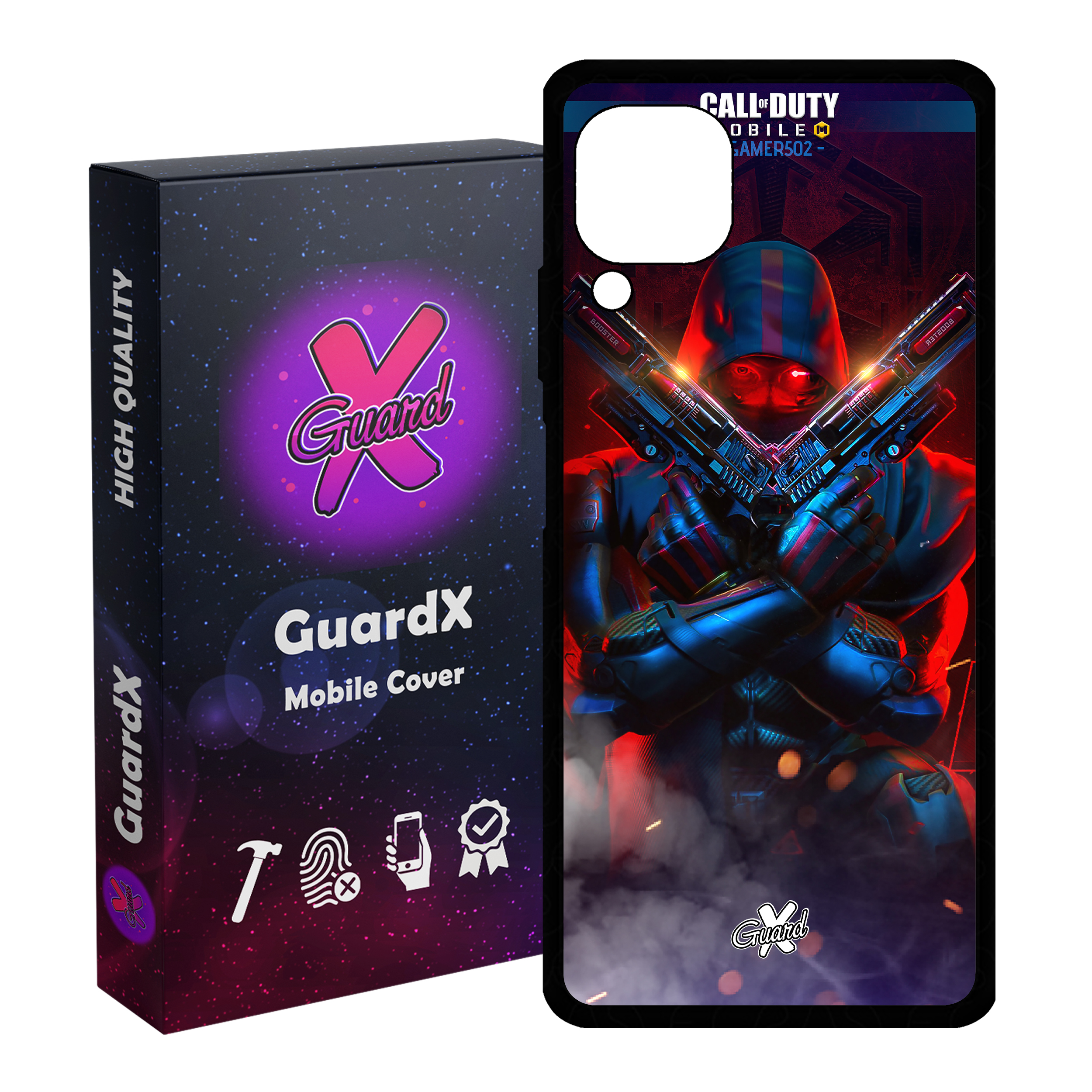 کاور گارد ایکس طرح Call Of Duty مدل Glass10388 مناسب برای گوشی موبایل هوآوی Nova 7i / Nova 6 SE / P40 Lite