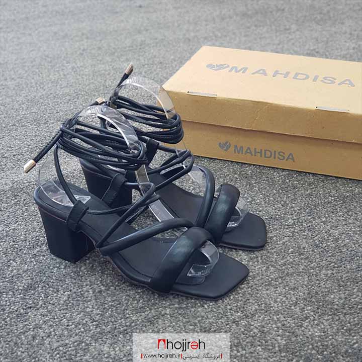 اطلاعات ، قیمت و خرید کفش مجلسی تسمه ای پاشنه 5 سانت مشکی کد MH635