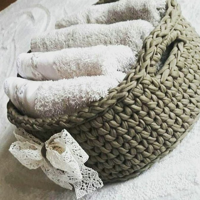 سبد تریکوبافی