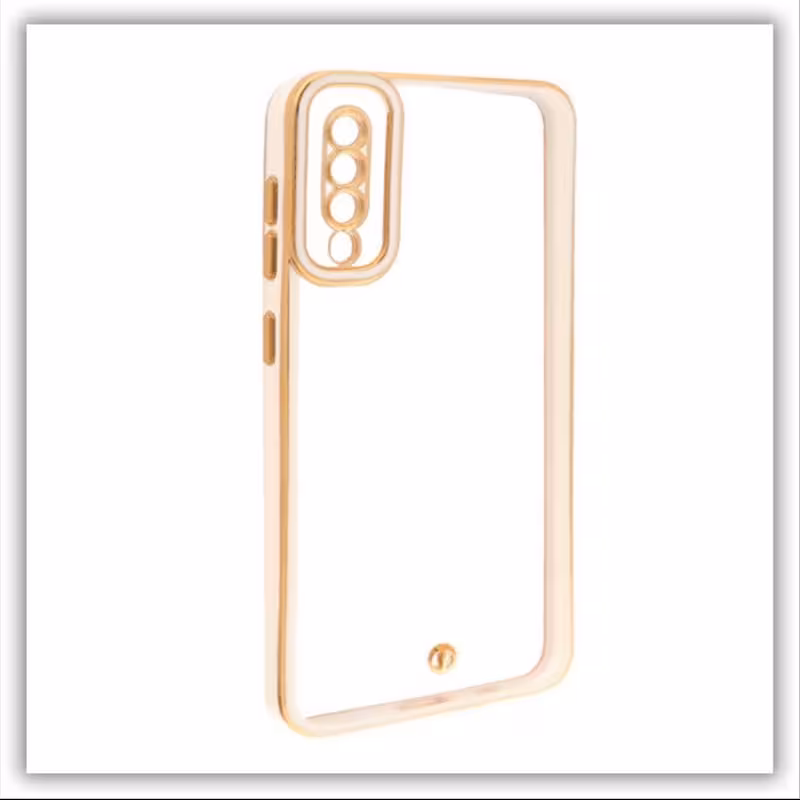 قاب الکترو پلیتینگ محافظ لنزدار Samsung A30S -A50 - A50S سفید