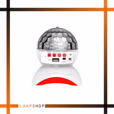 چراغ موزیکال ماه و ستاره led rechargeable disco light