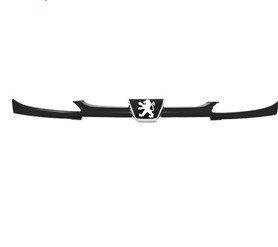 جلو پنجره ای 206 مشکی رادیکال با آرم